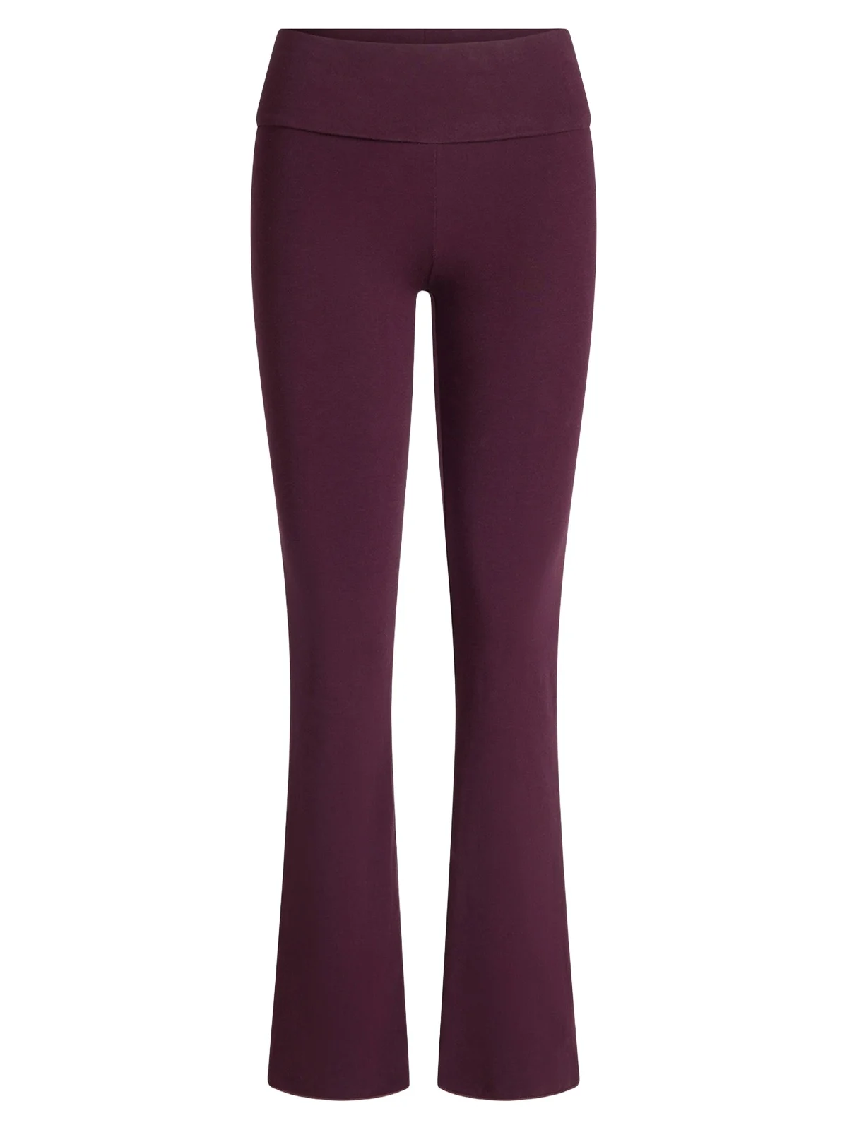 Skims Women's Cotton Jersey Foldover Pants