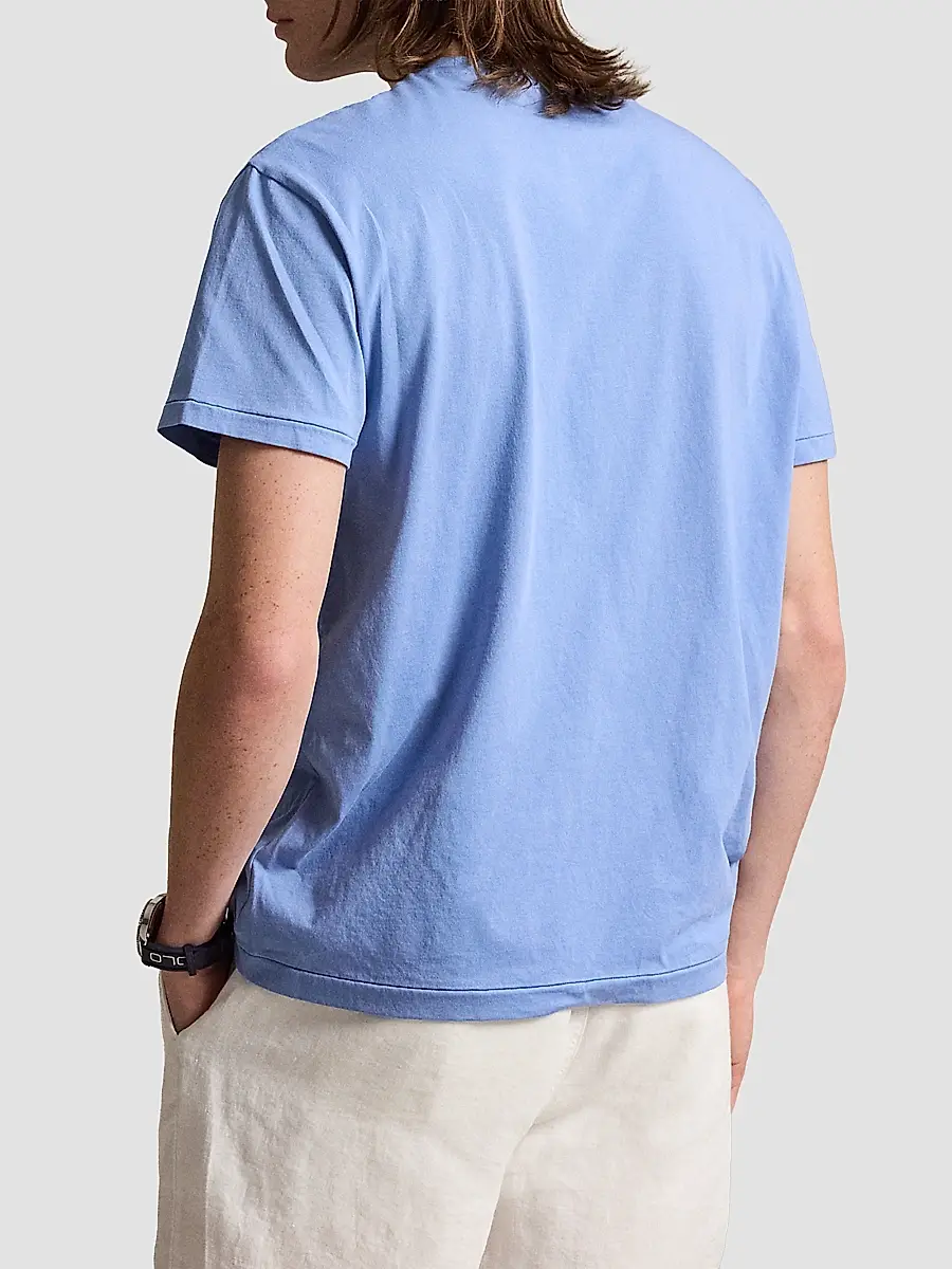 Polo Ralph Lauren Men's Logo-Print Cotton Crewneck T-Shirt | Thumbnail 3 Polo Ralph Lauren Men's Logo-Print Cotton Crewneck T-Shirt | Thumbnail 3
