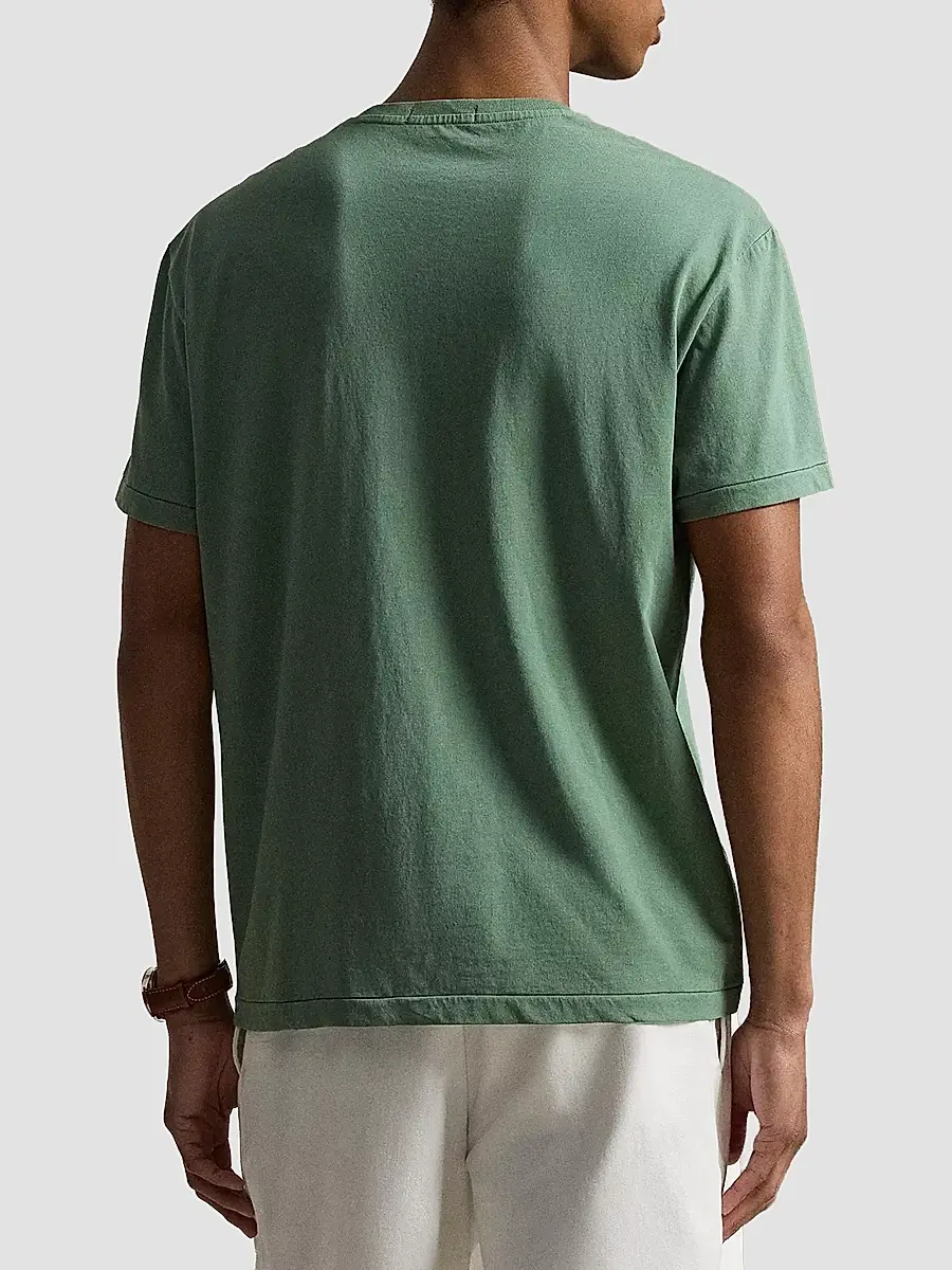 Polo Ralph Lauren Men's Logo-Print Cotton Crewneck T-Shirt | Thumbnail 3 Polo Ralph Lauren Men's Logo-Print Cotton Crewneck T-Shirt | Thumbnail 3