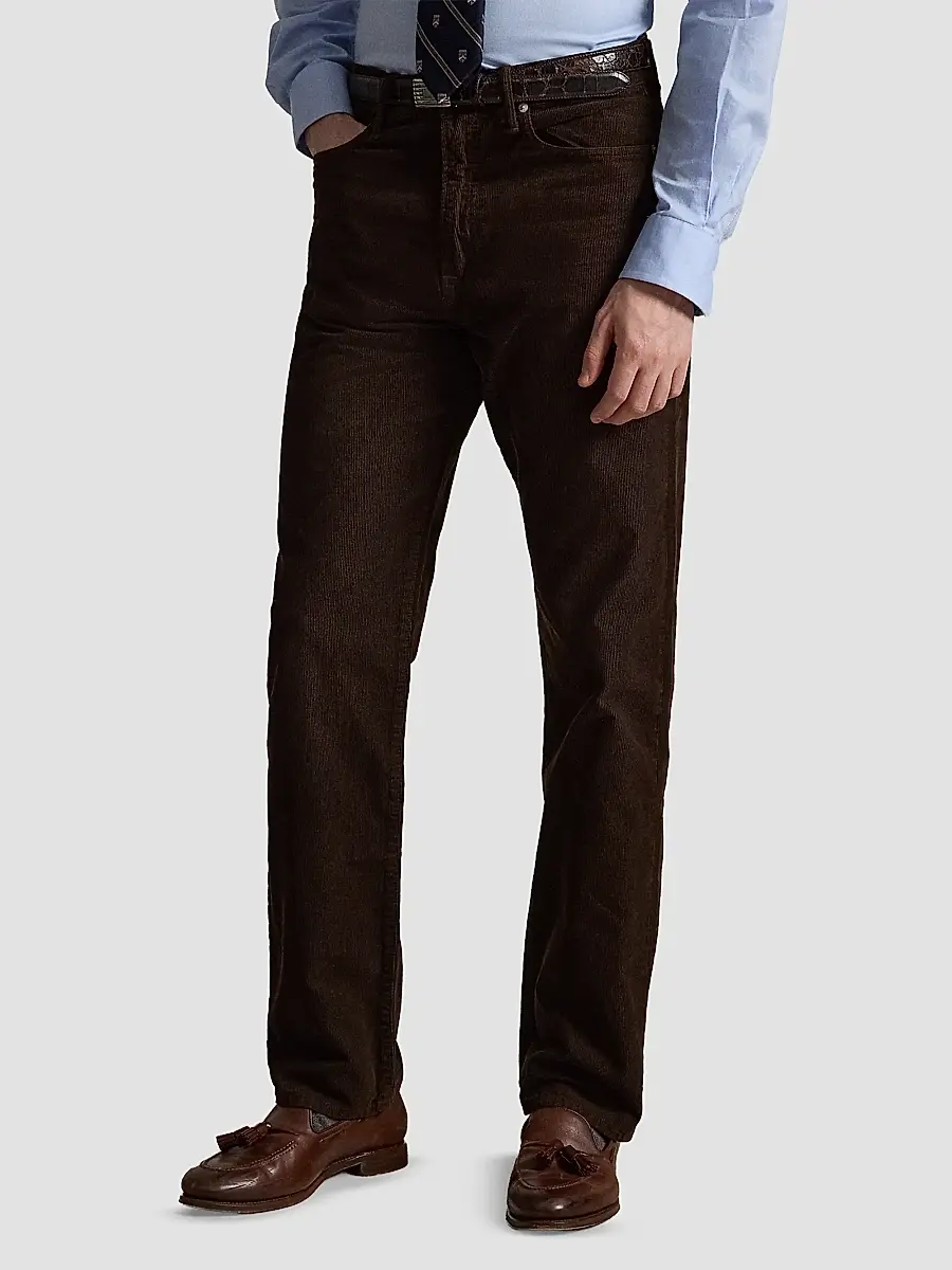 Polo Ralph Lauren Men's Straight-Fit Corduroy Pants | Thumbnail 4 Polo Ralph Lauren Men's Straight-Fit Corduroy Pants | Thumbnail 4