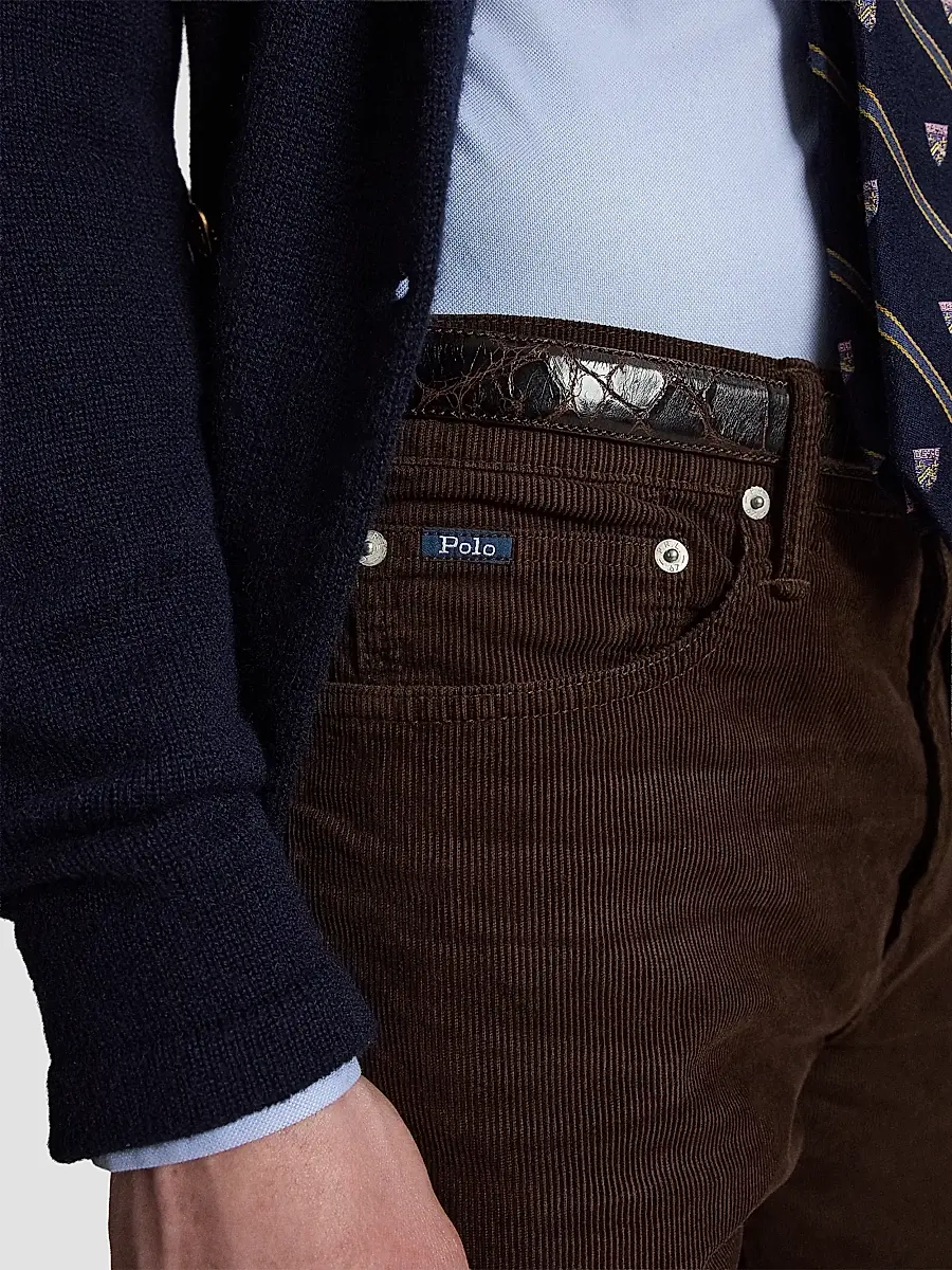 Polo Ralph Lauren Men's Straight-Fit Corduroy Pants | Thumbnail 5 Polo Ralph Lauren Men's Straight-Fit Corduroy Pants | Thumbnail 5