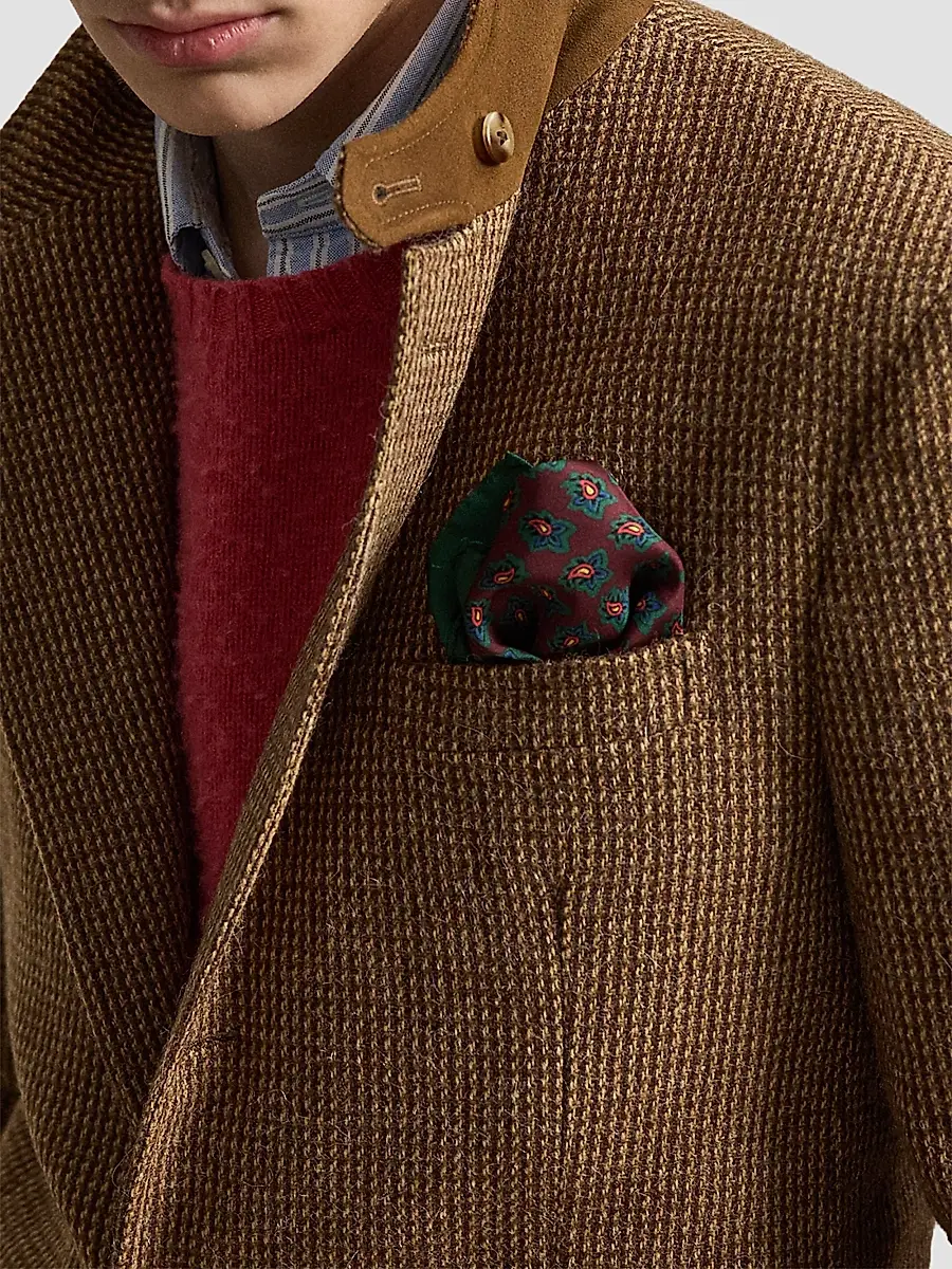 Polo Ralph Lauren Men's Polo-Tailored Fit Tick-Weave Sport Coat | Thumbnail 6 Polo Ralph Lauren Men's Polo-Tailored Fit Tick-Weave Sport Coat | Thumbnail 6