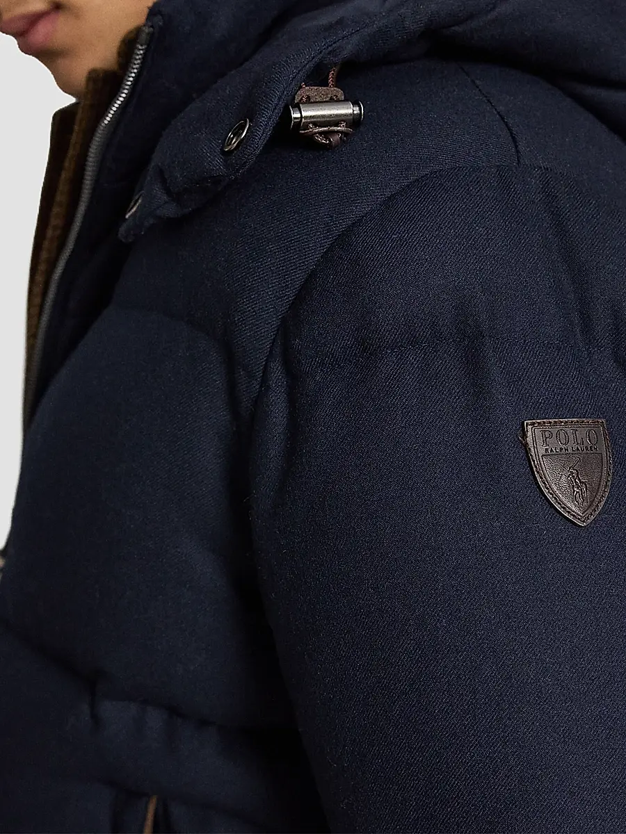 Polo Ralph Lauren Men's The Decker Wool-Blend Down Jacket | Thumbnail 5 Polo Ralph Lauren Men's The Decker Wool-Blend Down Jacket | Thumbnail 5