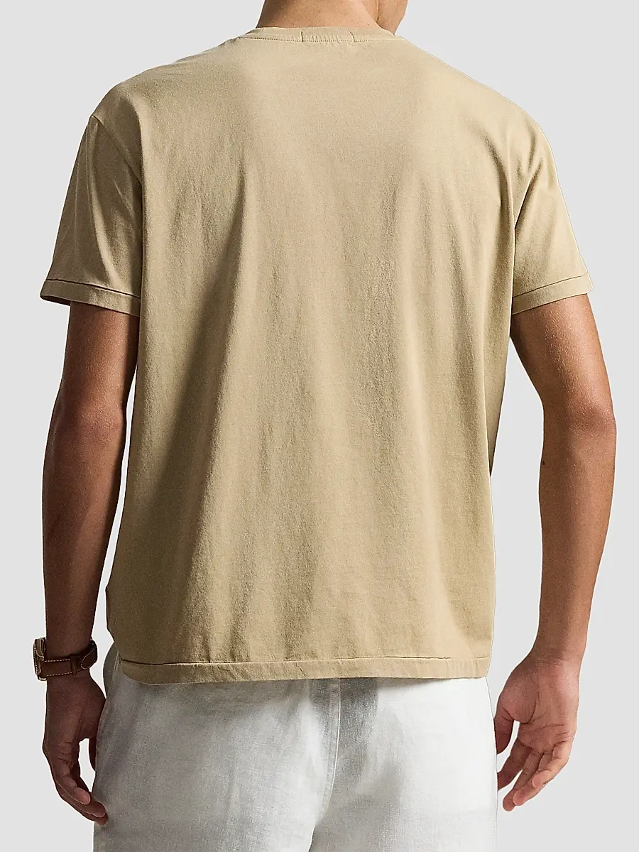 Polo Ralph Lauren Men's Logo-Print Cotton Crewneck T-Shirt | Thumbnail 3 Polo Ralph Lauren Men's Logo-Print Cotton Crewneck T-Shirt | Thumbnail 3