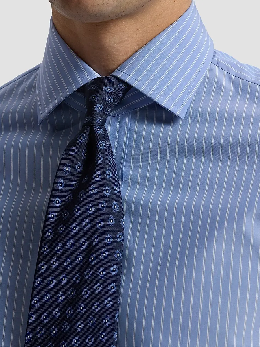 Ralph Lauren Purple Label Men's Aston Striped Cotton Dress Shirt | Thumbnail 6
