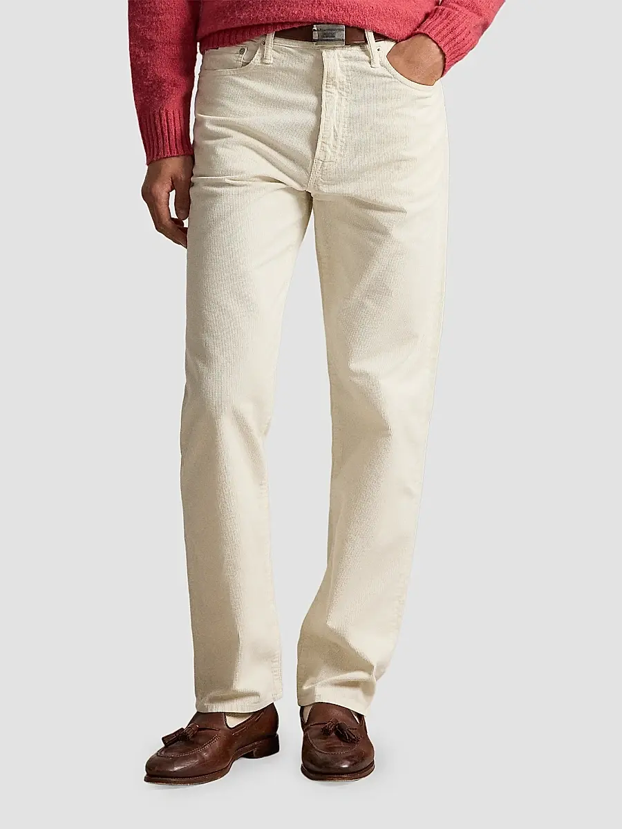 Polo Ralph Lauren Men's Straight-Fit Corduroy Pants | Thumbnail 4 Polo Ralph Lauren Men's Straight-Fit Corduroy Pants | Thumbnail 4