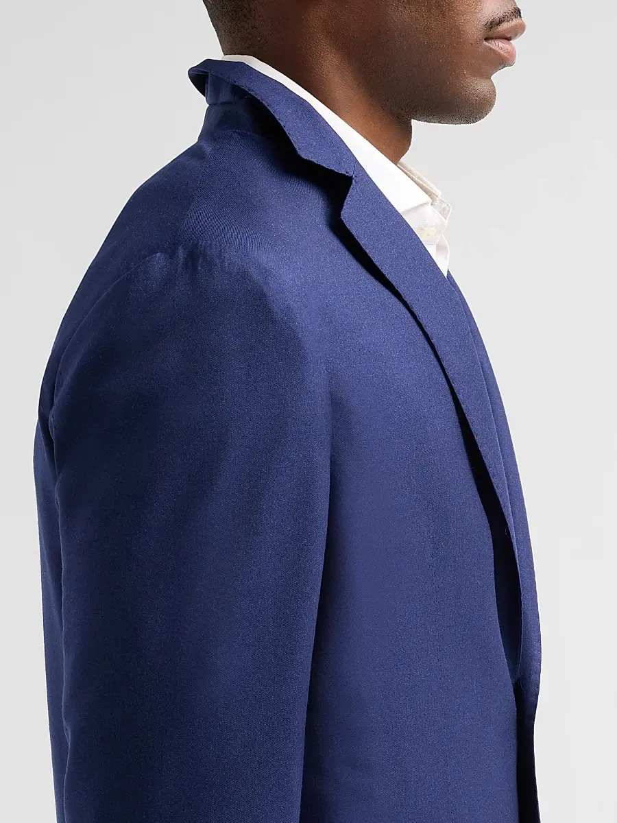 Sartorio Napoli Men's Solid Cashmere-Silk-Blend Sport Coat | Thumbnail 7 Sartorio Napoli Men's Solid Cashmere-Silk-Blend Sport Coat | Thumbnail 7