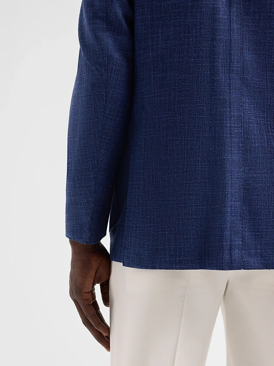 Sartorio Napoli Men's Textured Wool-Silk-Cotton-Blend Sport Coat | Thumbnail 8 Sartorio Napoli Men's Textured Wool-Silk-Cotton-Blend Sport Coat | Thumbnail 8
