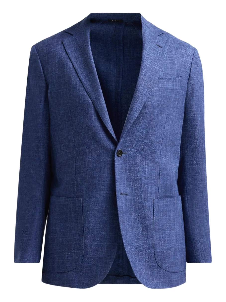 Men's Textured Wool-Silk-Cotton-Blend Sport Coat Men's Textured Wool-Silk-Cotton-Blend Sport Coat