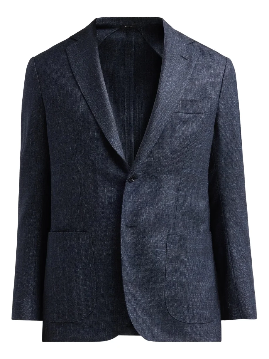 Men's Textured Wool-Silk-Blend Sport Coat Men's Textured Wool-Silk-Blend Sport Coat