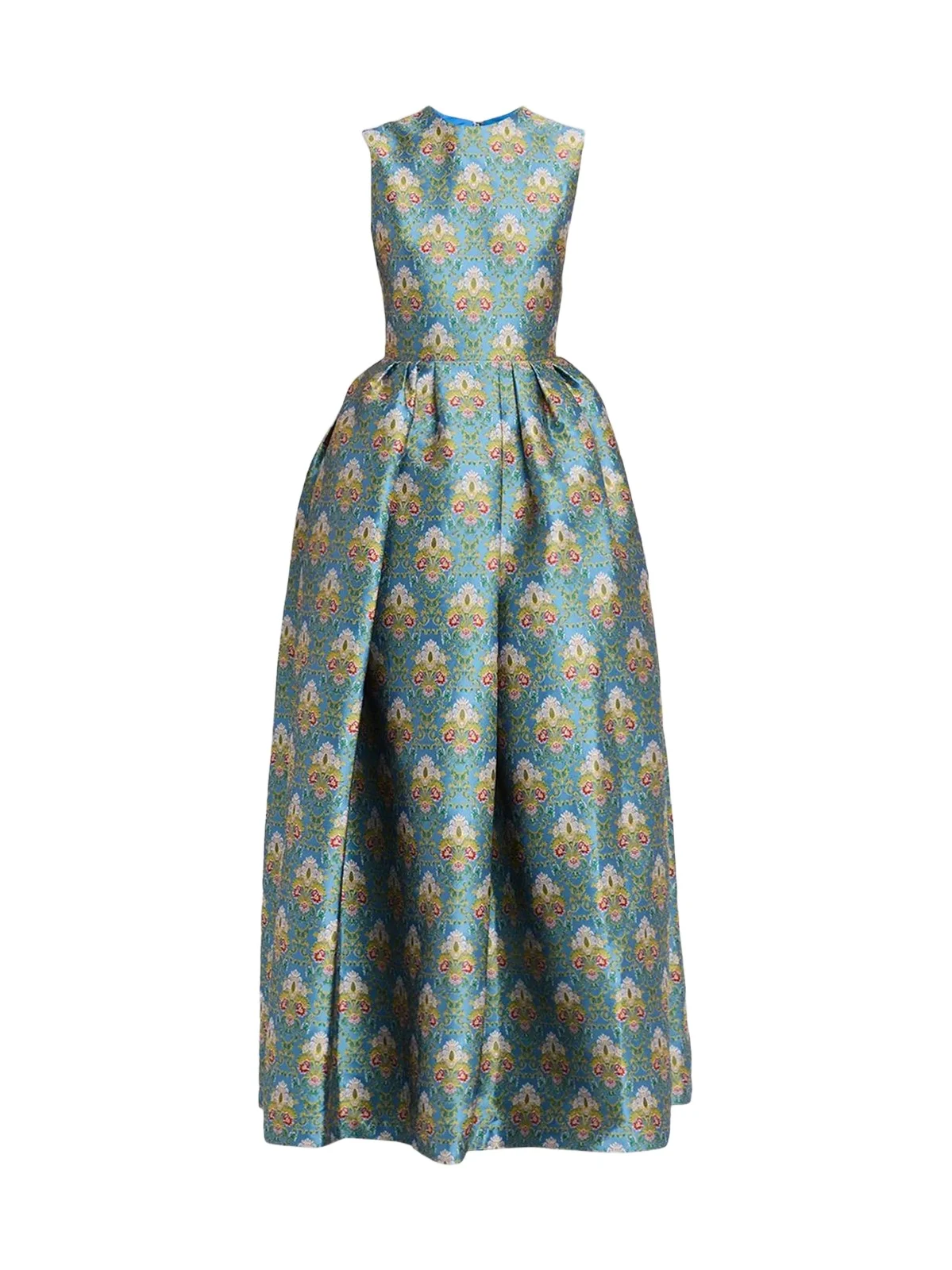 Women's Metallic Brocade Gown
