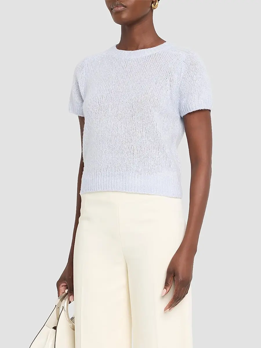Lisa Yang Women's Siona Cashmere T-Shirt | Thumbnail 4 Lisa Yang Women's Siona Cashmere T-Shirt | Thumbnail 4