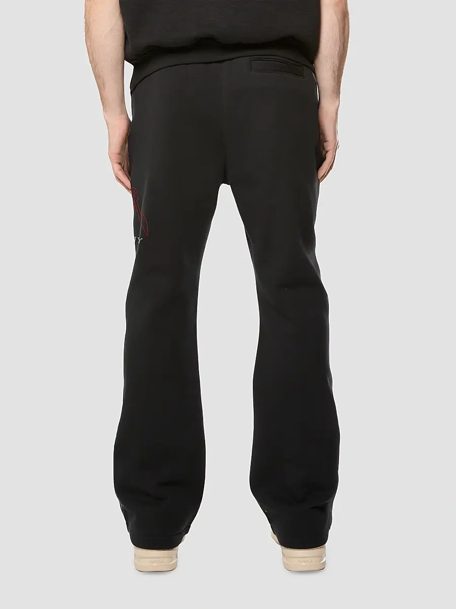 Purple Brand Men's Heavyweight Fleece Flared Sweatpants | Thumbnail 2 Purple Brand Men's Heavyweight Fleece Flared Sweatpants | Thumbnail 2