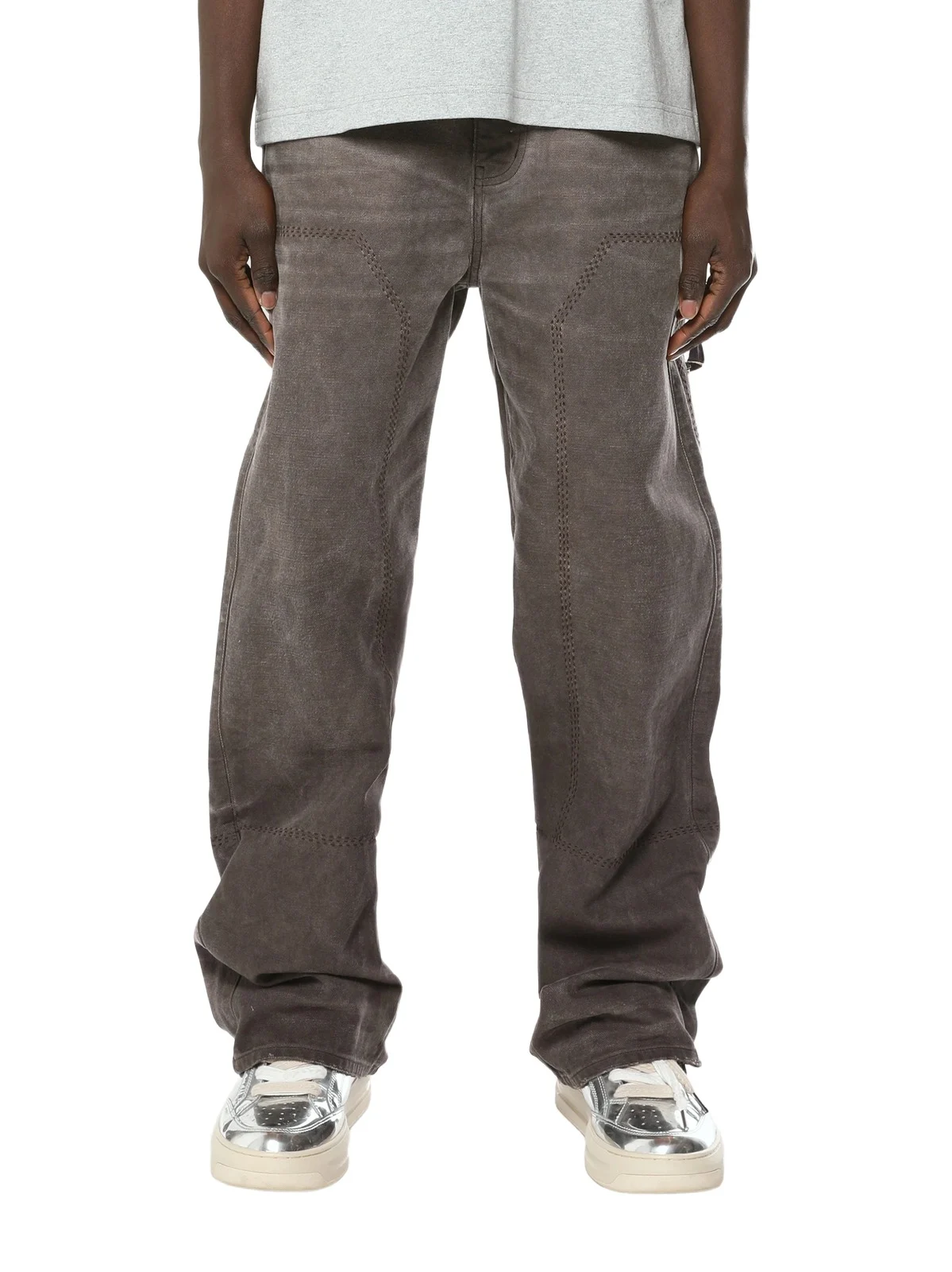 Purple Brand Men's Canvas Overdye Carpenter Jeans