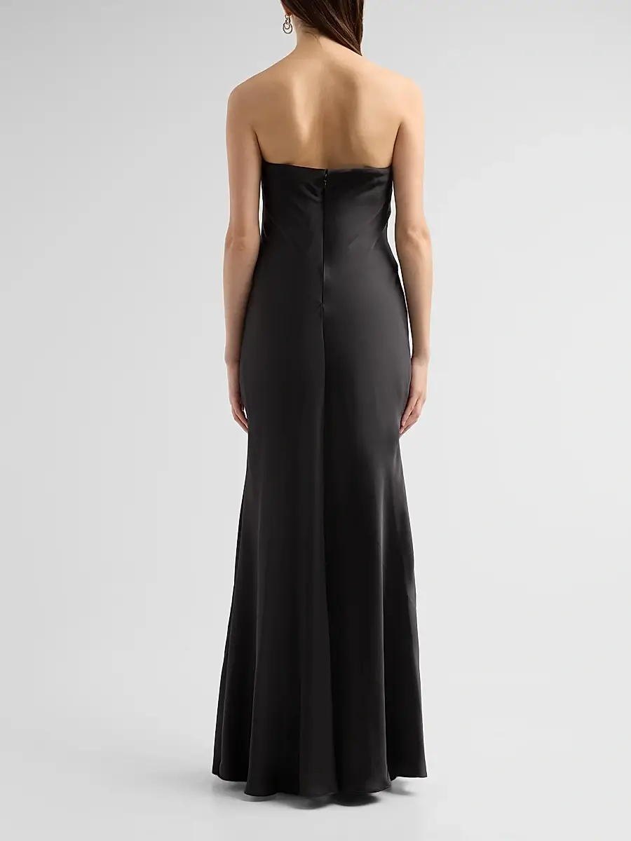 As It May Women's Elea Rose Strapless Column Gown | Thumbnail 3 As It May Women's Elea Rose Strapless Column Gown | Thumbnail 3