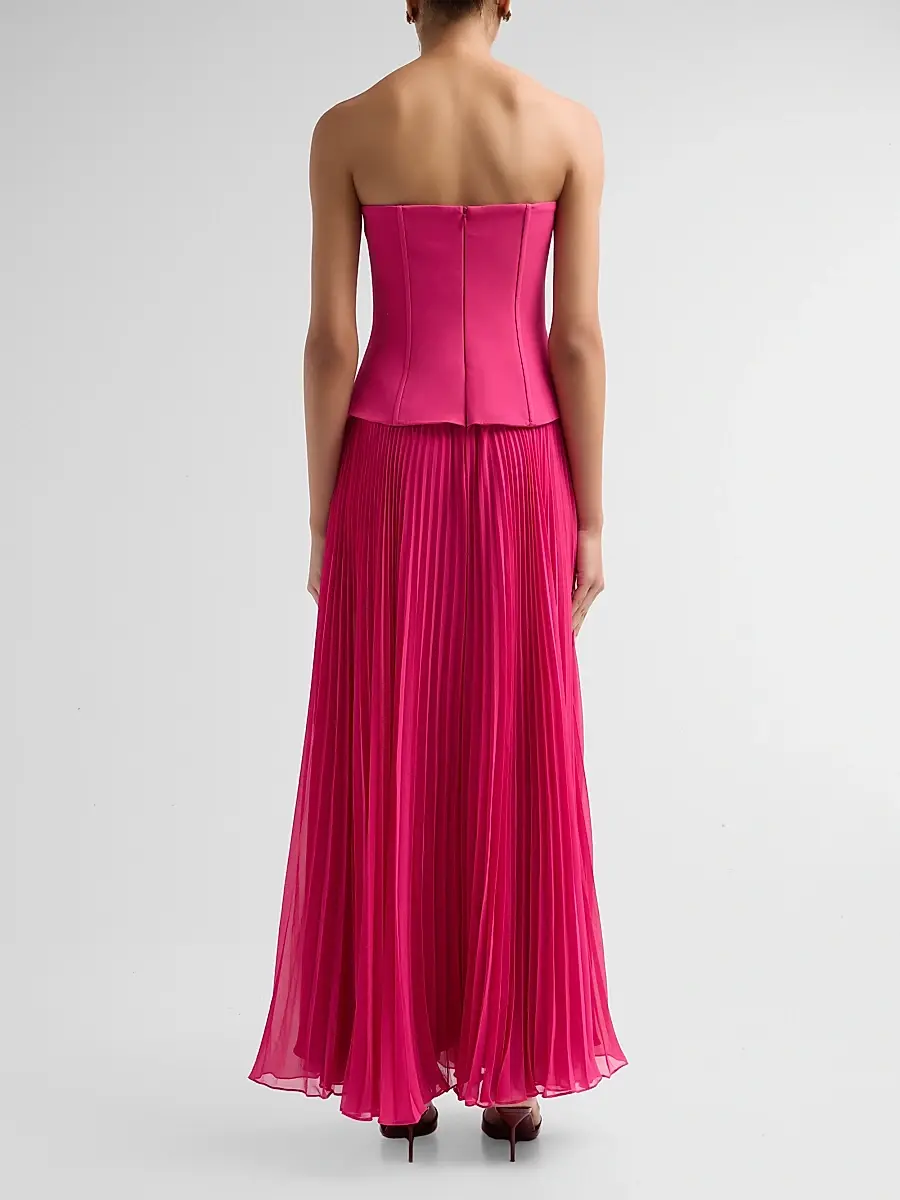 As It May Women's Odette Strapless Crepe-Chiffon Gown | Thumbnail 3 As It May Women's Odette Strapless Crepe-Chiffon Gown | Thumbnail 3