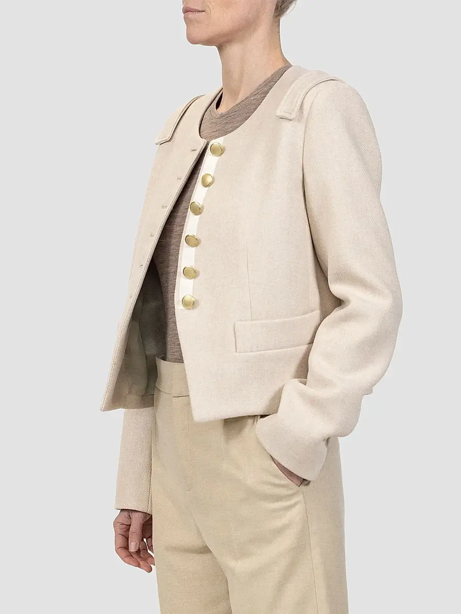 CALLAS MILANO Women's Aubrey Cropped Jacket | Thumbnail 3 CALLAS MILANO Women's Aubrey Cropped Jacket | Thumbnail 3