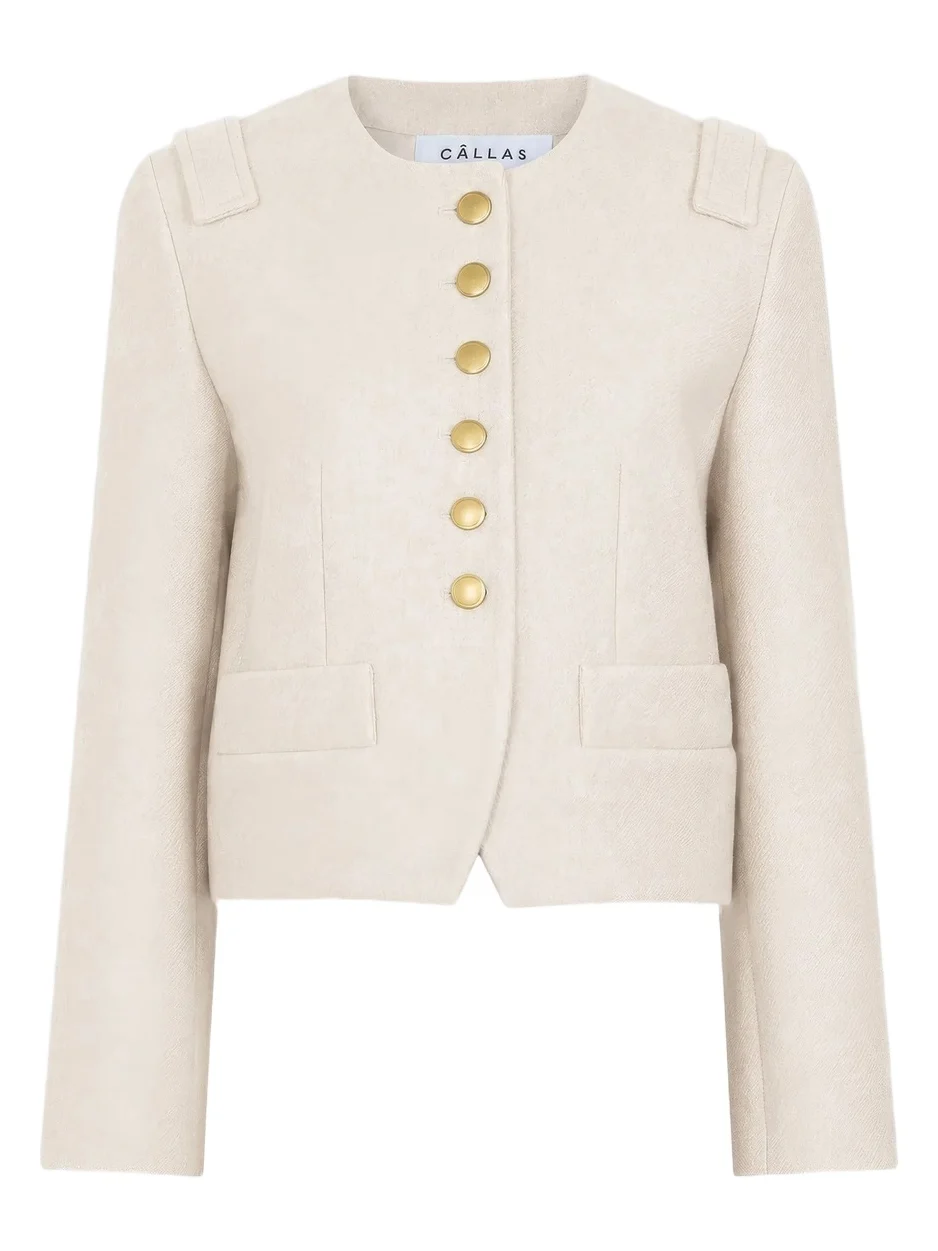 CALLAS MILANO Women's Aubrey Cropped Jacket
