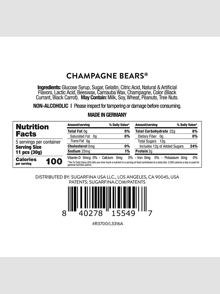 Sugarfina Champagne Bears Celebration Bottle | Thumbnail 4 Sugarfina Champagne Bears Celebration Bottle | Thumbnail 4