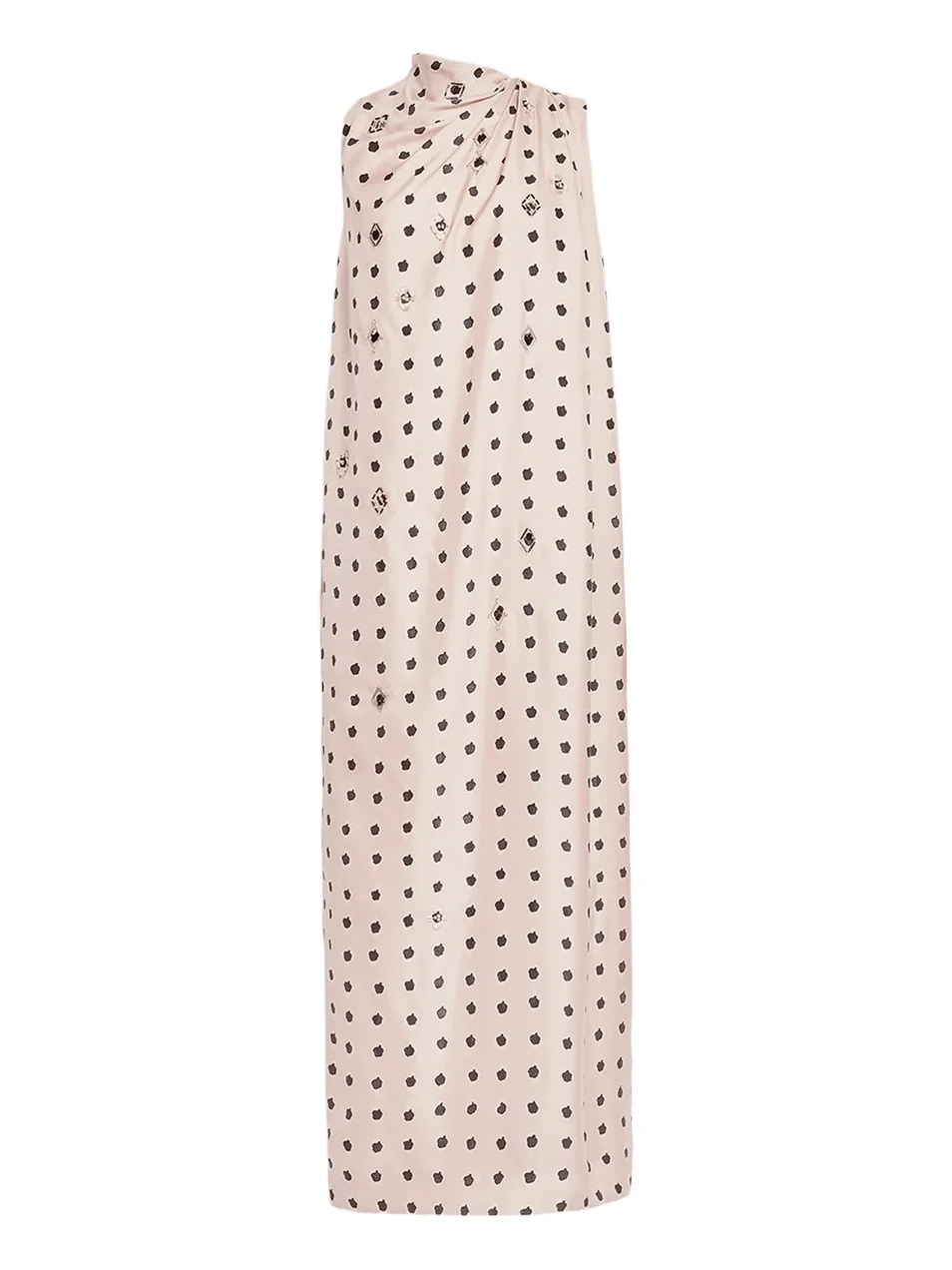 Women's Jackie Printed Silk Midi Dress