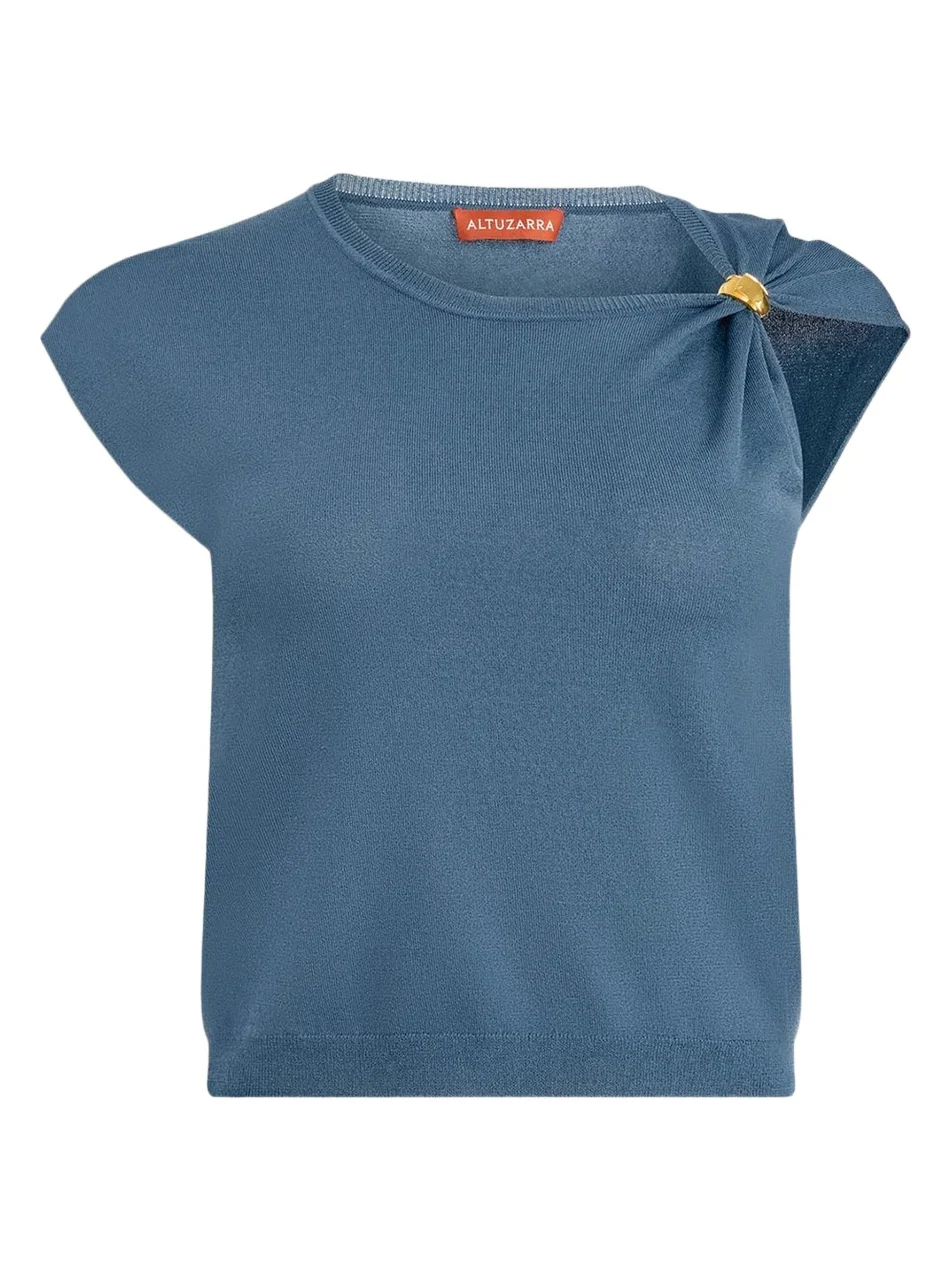 Altuzarra Women's Rinaldi Knotted T-Shirt