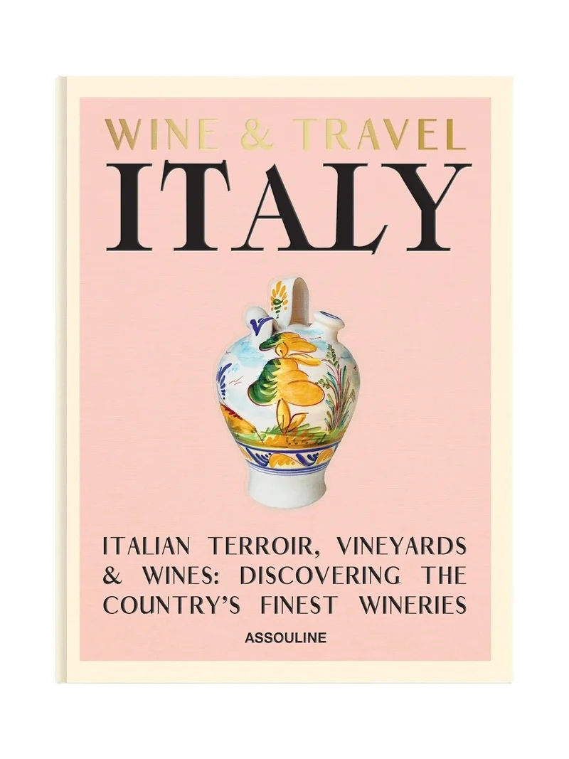 ASSOULINE Classics ''Wine & Travel Italy'' Hardcover Book