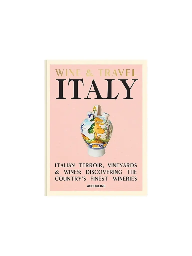 ASSOULINE Classics ''Wine & Travel Italy'' Hardcover Book