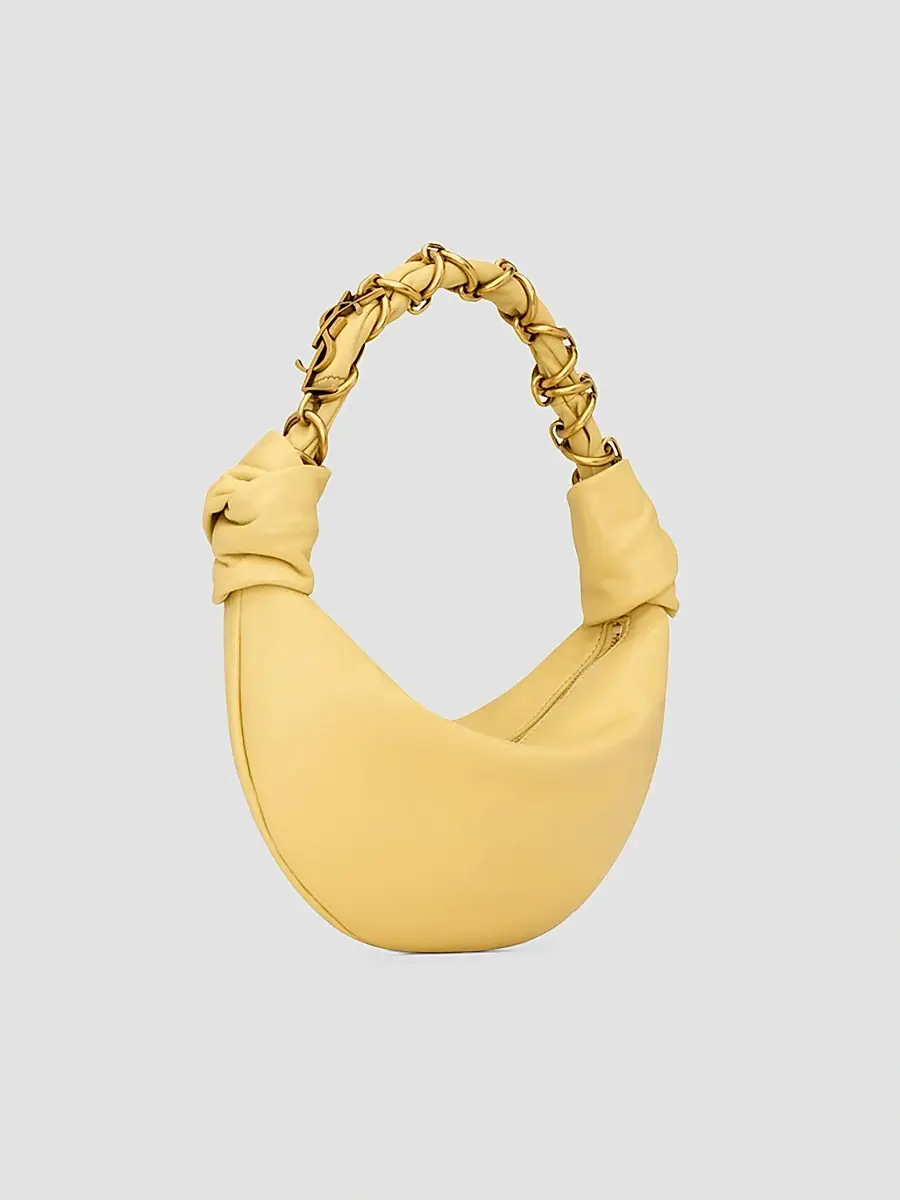 Saint Laurent Women's Amalia Mini Top Handle Bag in Lambskin | Thumbnail 4 Saint Laurent Women's Amalia Mini Top Handle Bag in Lambskin | Thumbnail 4