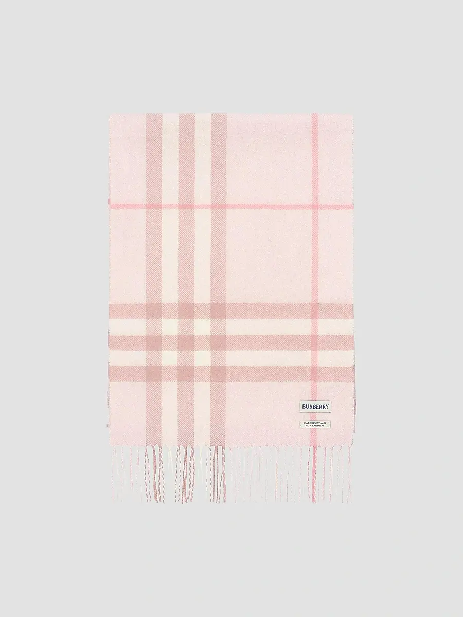 Burberry Women's Check Cashmere Scarf | Thumbnail 2 Burberry Women's Check Cashmere Scarf | Thumbnail 2