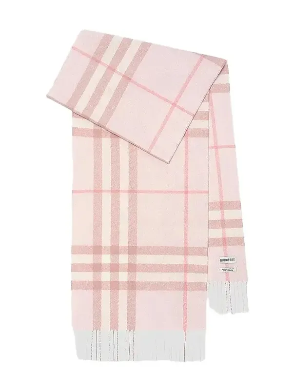 Burberry Women's Check Cashmere Scarf