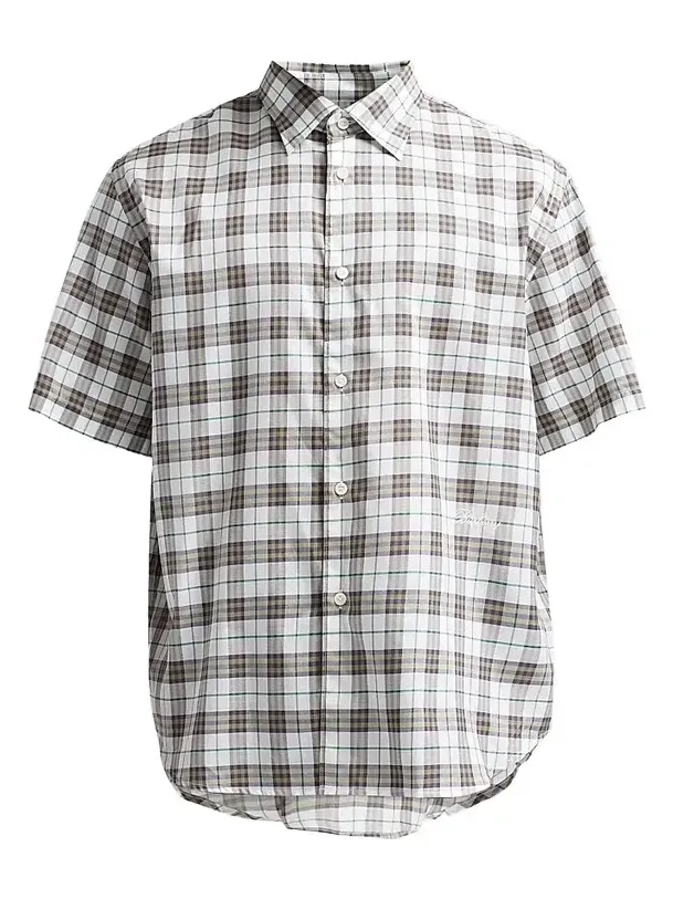 Burberry Men's Radmar Checked Cotton Shirt