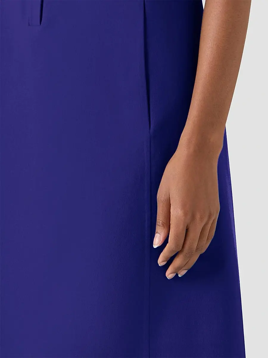 Akris Women's Stretch Cotton-Silk Polo Dress | Thumbnail 6