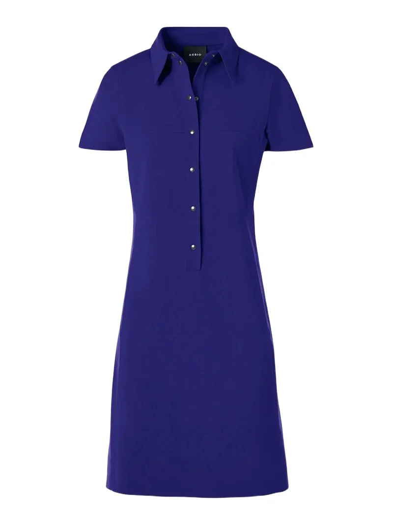 Women's Stretch Cotton-Silk Polo Dress Women's Stretch Cotton-Silk Polo Dress