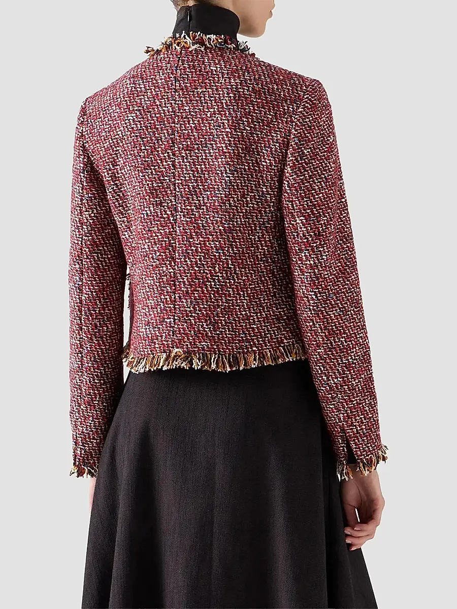 Akris punto Women's Tweed Short Jacket | Thumbnail 3