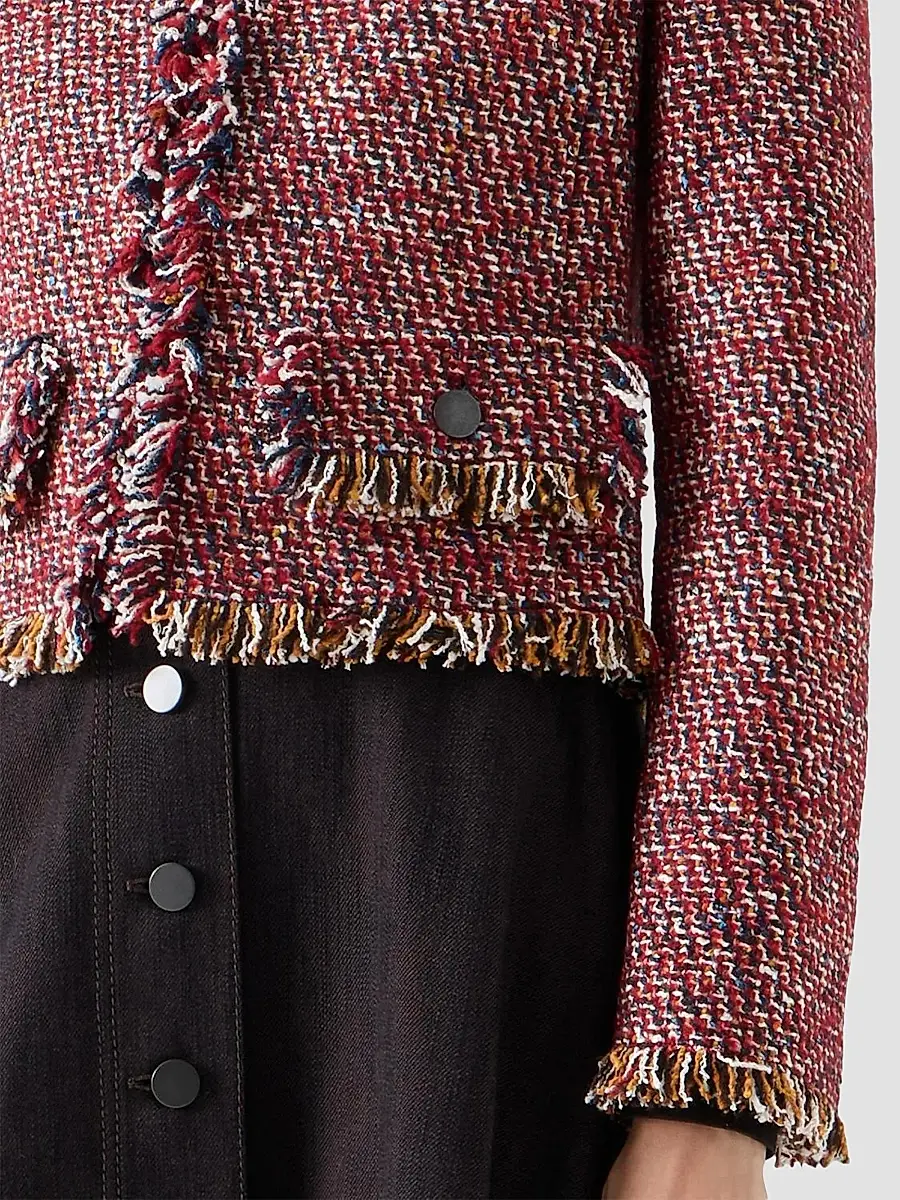 Akris punto Women's Tweed Short Jacket | Thumbnail 6