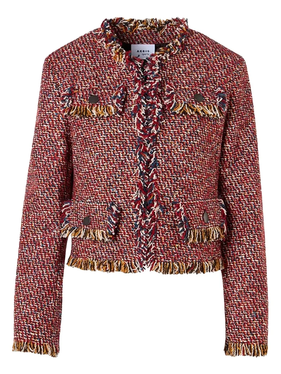Akris punto Women's Tweed Short Jacket