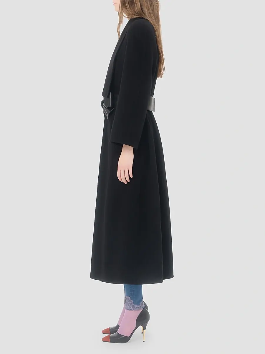 Valentino Women's Soft Drap Coat | Thumbnail 4 Valentino Women's Soft Drap Coat | Thumbnail 4