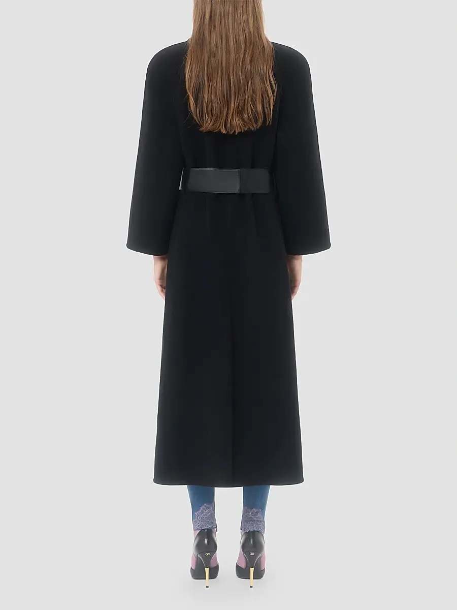 Valentino Women's Soft Drap Coat | Thumbnail 5 Valentino Women's Soft Drap Coat | Thumbnail 5
