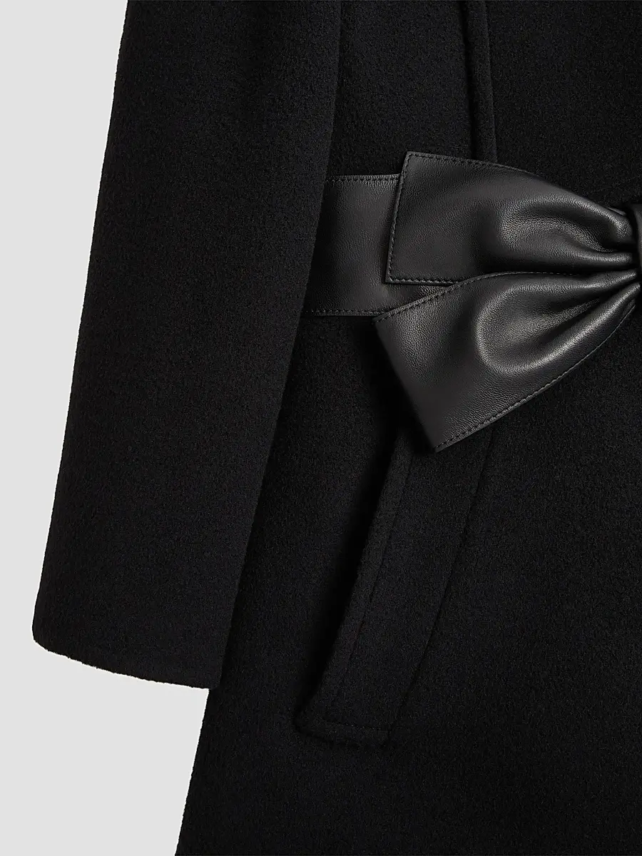 Valentino Women's Soft Drap Coat | Thumbnail 7 Valentino Women's Soft Drap Coat | Thumbnail 7