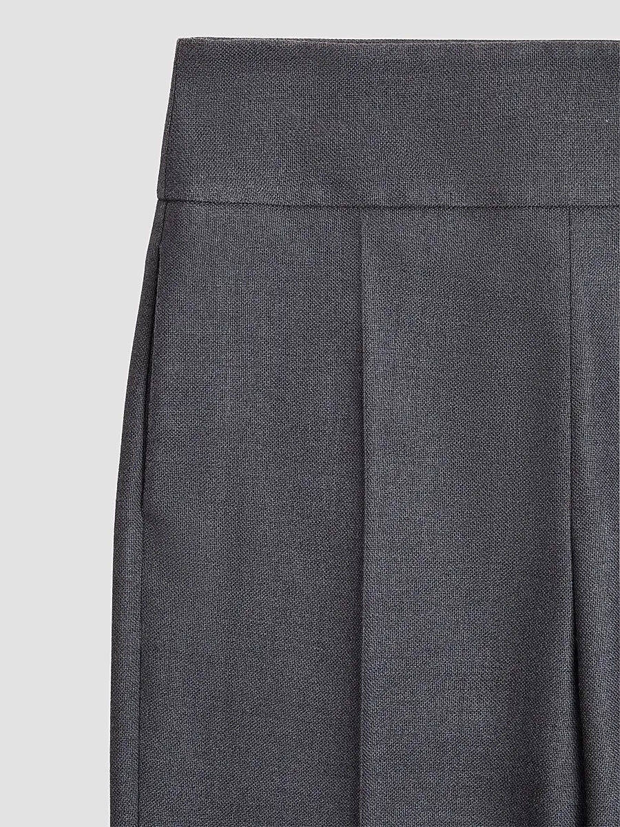 Valentino Women's Textured Silk Wool Pants | Thumbnail 6 Valentino Women's Textured Silk Wool Pants | Thumbnail 6