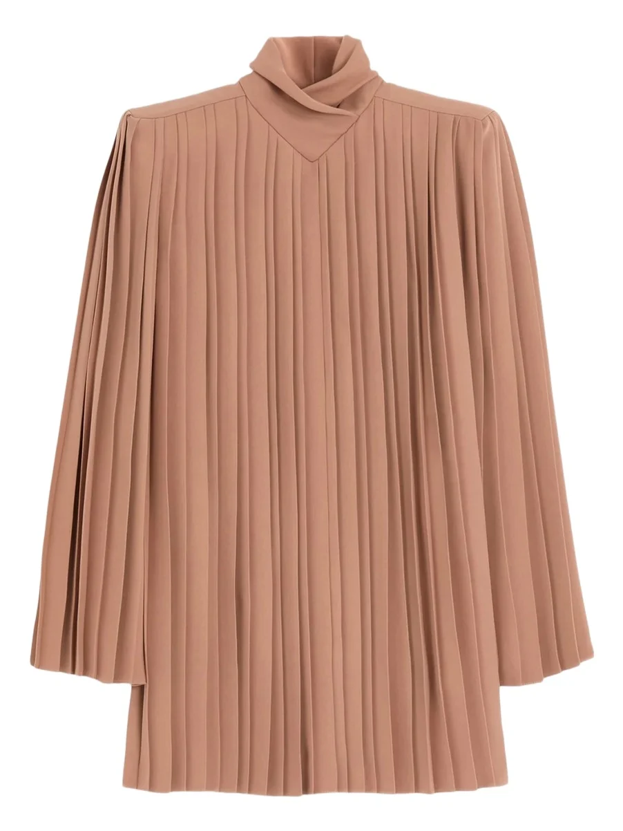 Valentino Women's Cady Couture Pleated Top