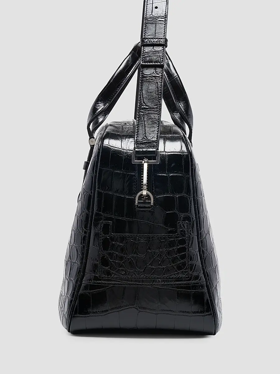 Tom Ford Men's Crocodile-Embossed Leather Top Handle Bag | Thumbnail 5