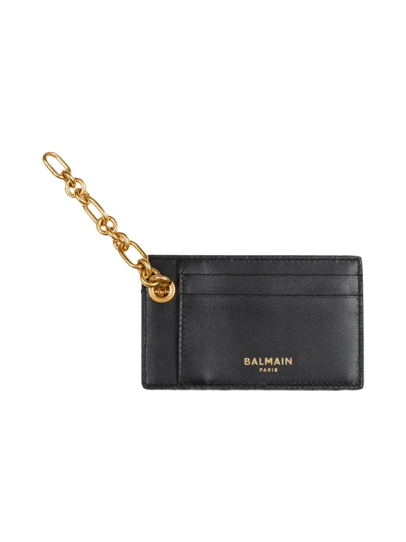 Balmain Pulse monogram jacquard card holder
