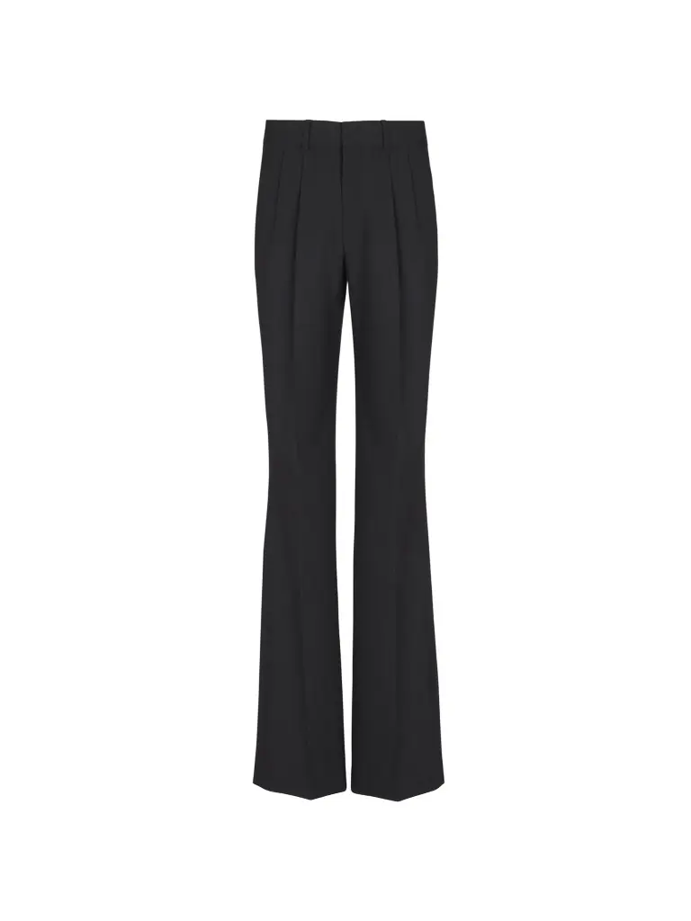 Balmain Wool straight-leg trousers | Image 1 Balmain Wool straight-leg trousers | Image 1