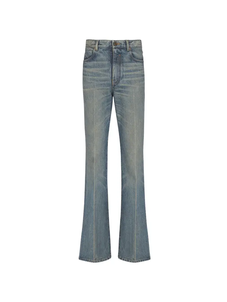 Balmain Slim straight-leg jeans in vintage denim | Image 1 Balmain Slim straight-leg jeans in vintage denim | Image 1