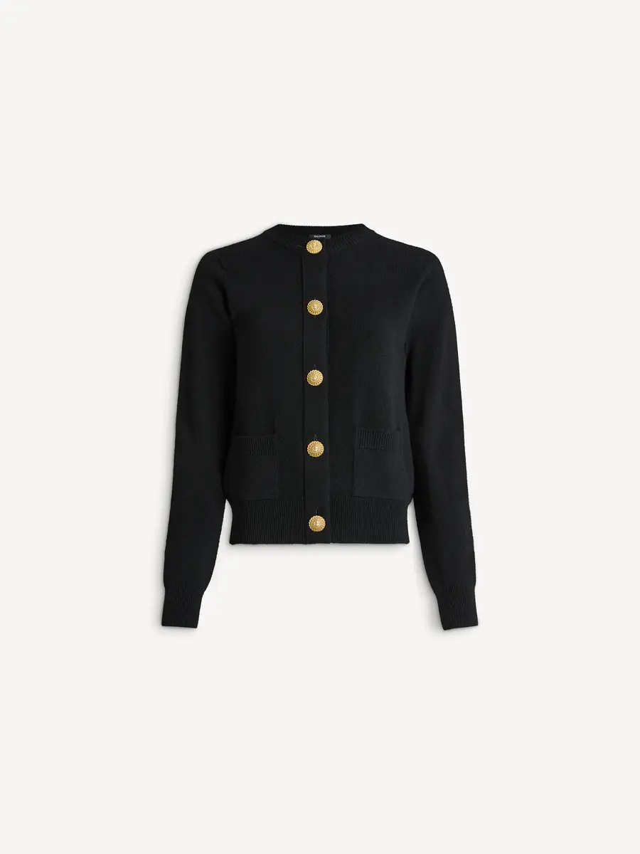 Balmain Eco-cashmere cardigan | Thumbnail 2 Balmain Eco-cashmere cardigan | Thumbnail 2