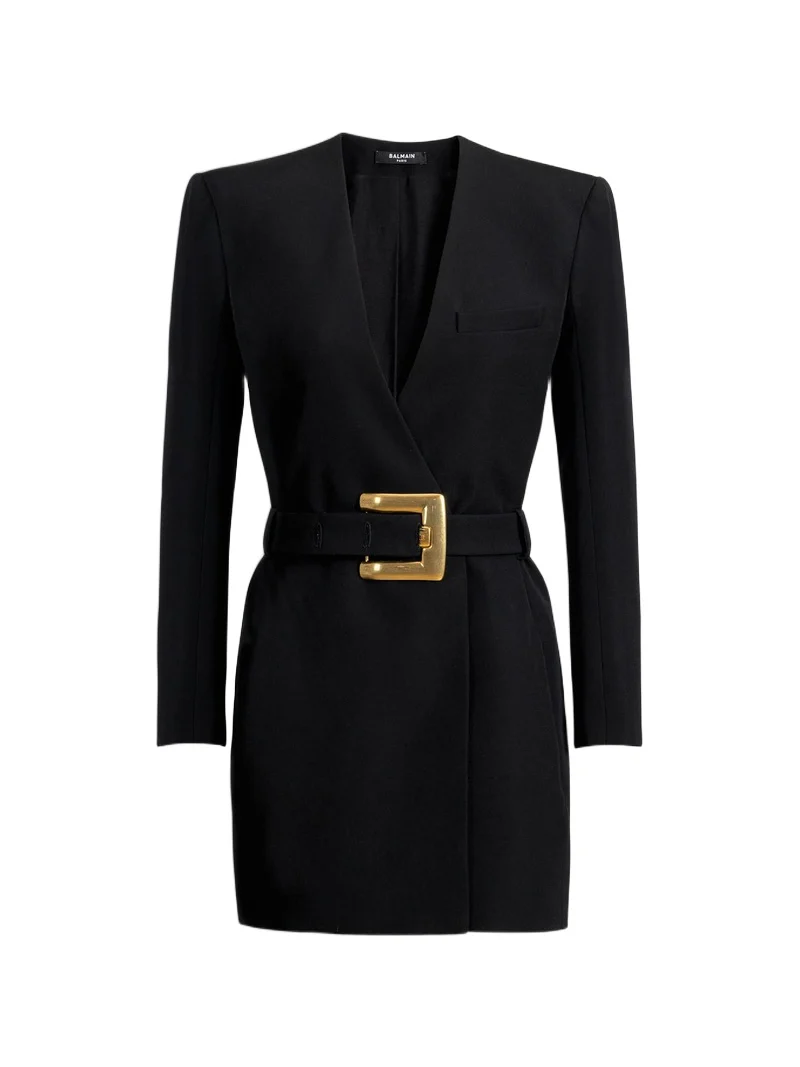 Balmain Short belted dress