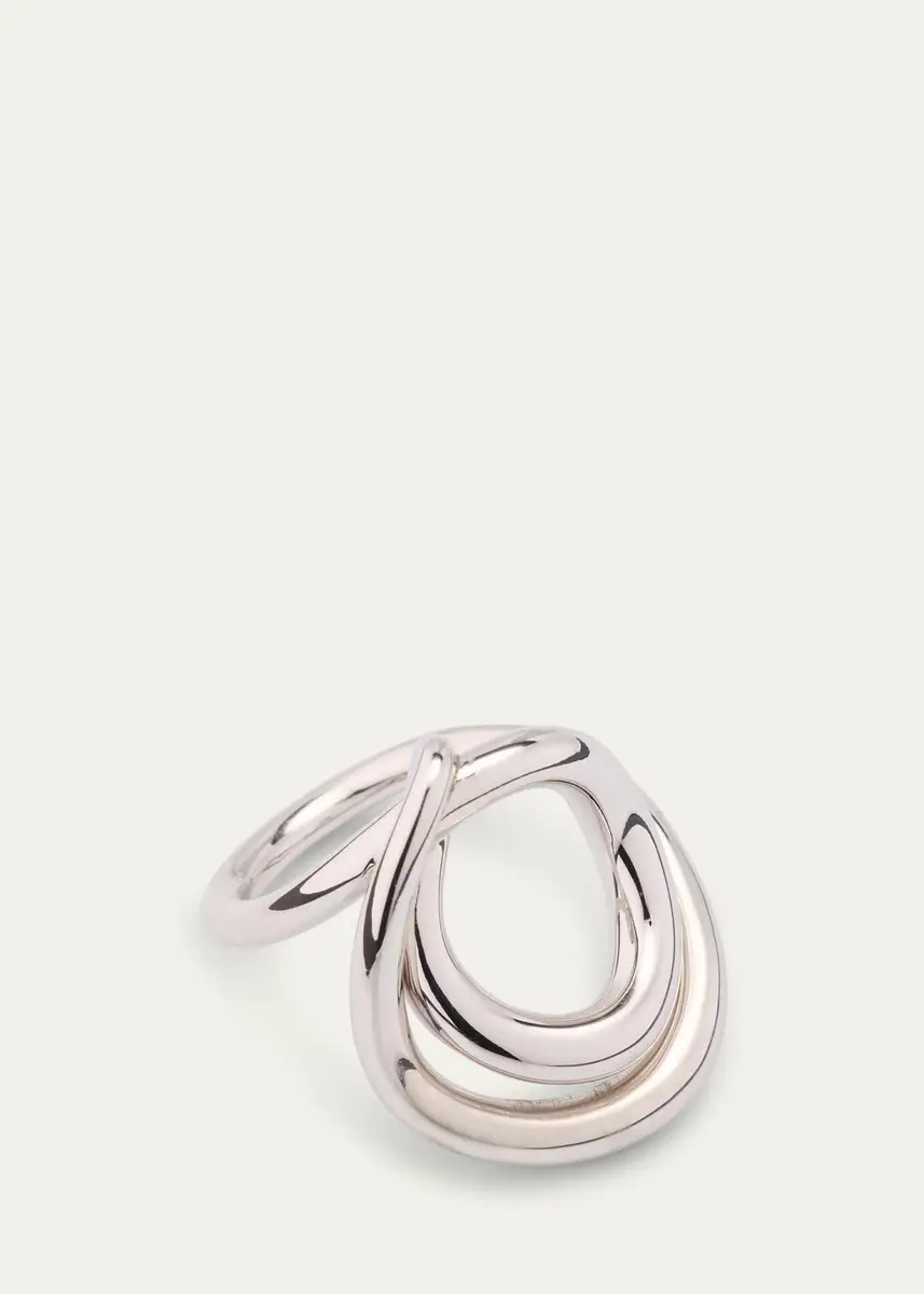 CHARLOTTE CHESNAIS Bague Lasso Ring in Sterling Silver | Thumbnail 3 CHARLOTTE CHESNAIS Bague Lasso Ring in Sterling Silver | Thumbnail 3