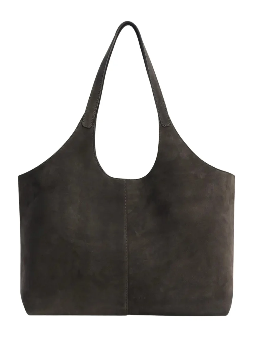 Cabas XL Suede Shoulder Bag Cabas XL Suede Shoulder Bag