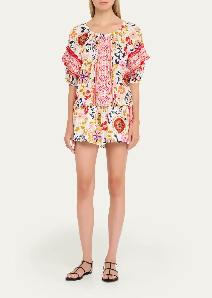 Ramy Brook Rebeca Scoop-Neck Blouse | Thumbnail 2 Ramy Brook Rebeca Scoop-Neck Blouse | Thumbnail 2